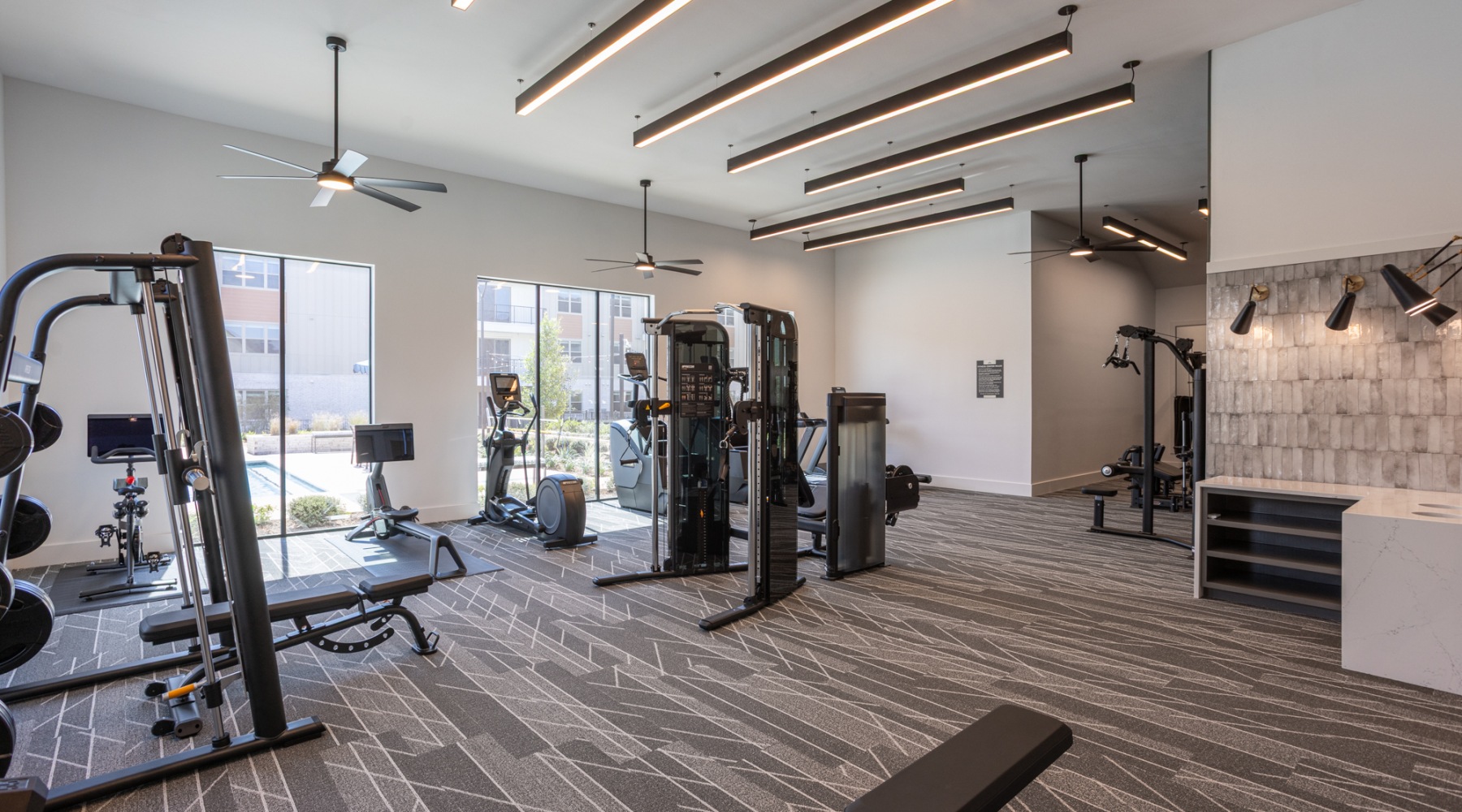 fitness center
